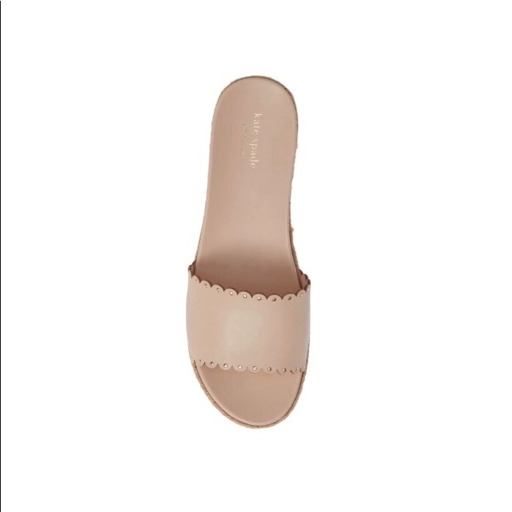 Kate Spade Zeena leather espadrille slide - Picture 5 of 6